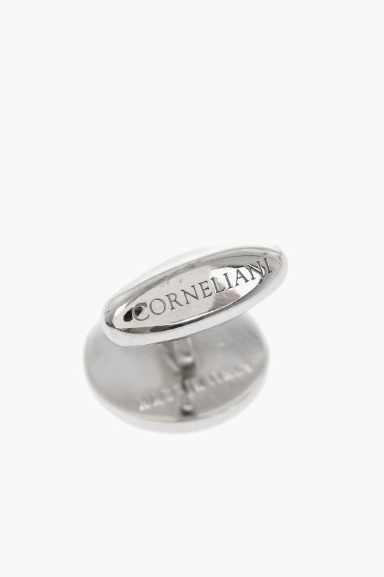  꼬르넬리아니 커프스 링크/타이 홀더 75TG42 5120535 007 Blue - CORNELIANI