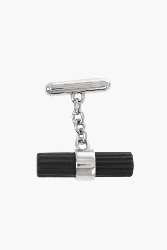  꼬르넬리아니 커프스 링크/타이 홀더 72TG01 3820571 001 Nero Argento - CORNELIANI