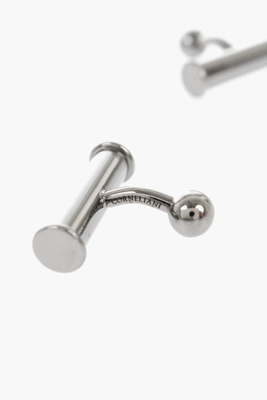  꼬르넬리아니 커프스 링크/타이 홀더 71TG46 3120539 002 Silver - CORNELIANI