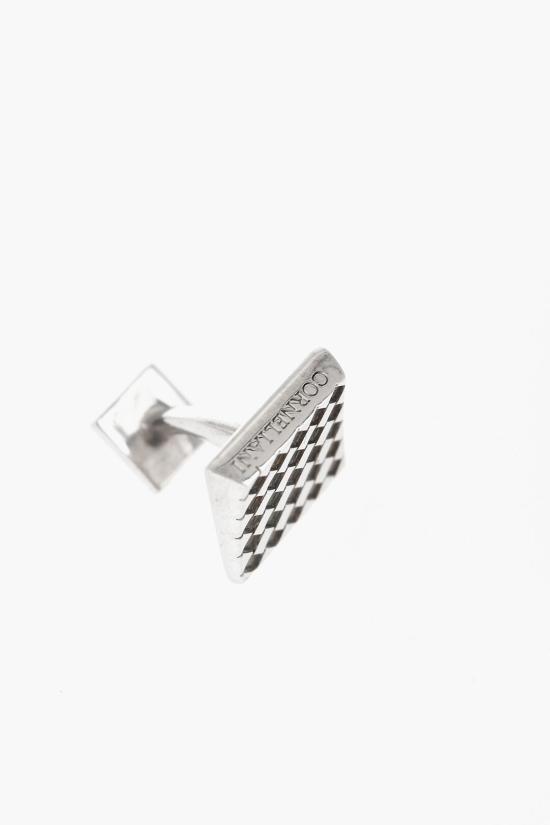  꼬르넬리아니 커프스 링크/타이 홀더 71TG41 3120533 001 Silver - CORNELIANI