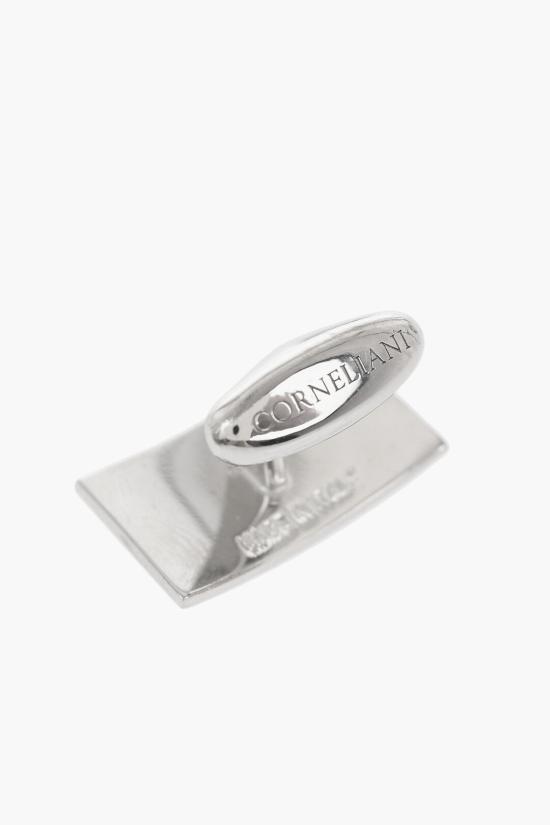  꼬르넬리아니 커프스 링크/타이 홀더 71TG40 3120531 001 Silver - CORNELIANI