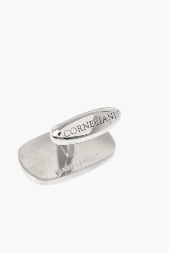 꼬르넬리아니 커프스 링크/타이 홀더 72TG94 3820582 002 Silver - CORNELIANI
