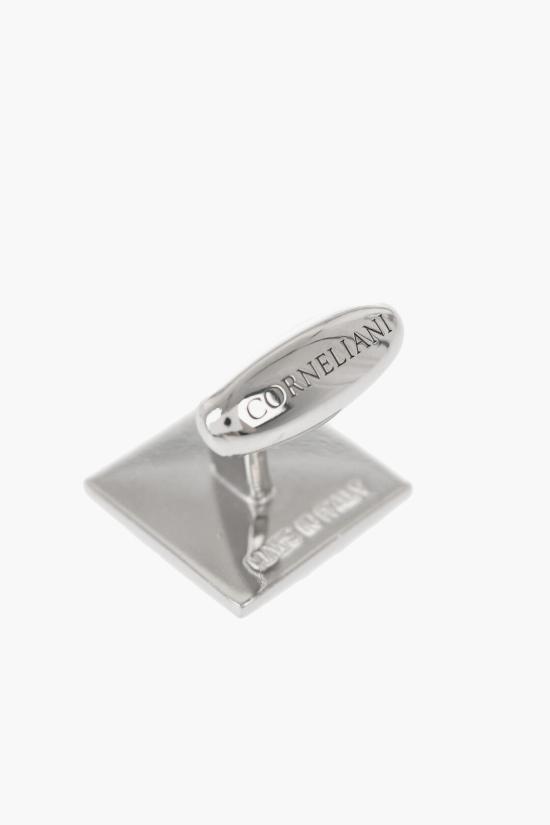  꼬르넬리아니 커프스 링크/타이 홀더 72TG02 3820569 001 Rosso Argento - CORNELIANI