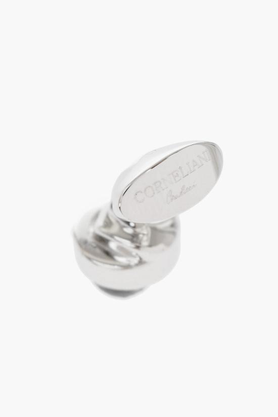  꼬르넬리아니 커프스 링크/타이 홀더 68TG74 1820551 002 Silver - CORNELIANI