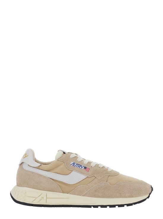 26FW 오트리 릴윈드 로우 나일론 스웨이드 스니커즈 WWLMN BEIGE