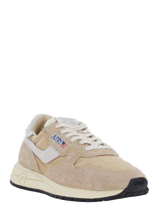 26FW 오트리 릴윈드 로우 나일론 스웨이드 스니커즈 WWLMN BEIGE - AUTRY