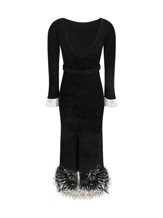 26FW 셀프 포트레이트 원피스 SC26101MAB BLACK - SELF PORTRAIT