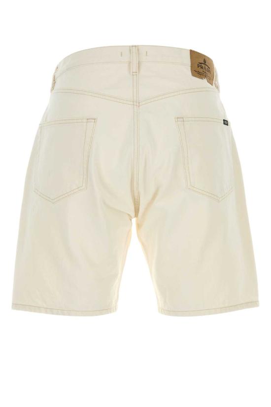 26FW 프라다 스트레이트 팬츠 GEP459SOOO1954 F01CD White - PRADA