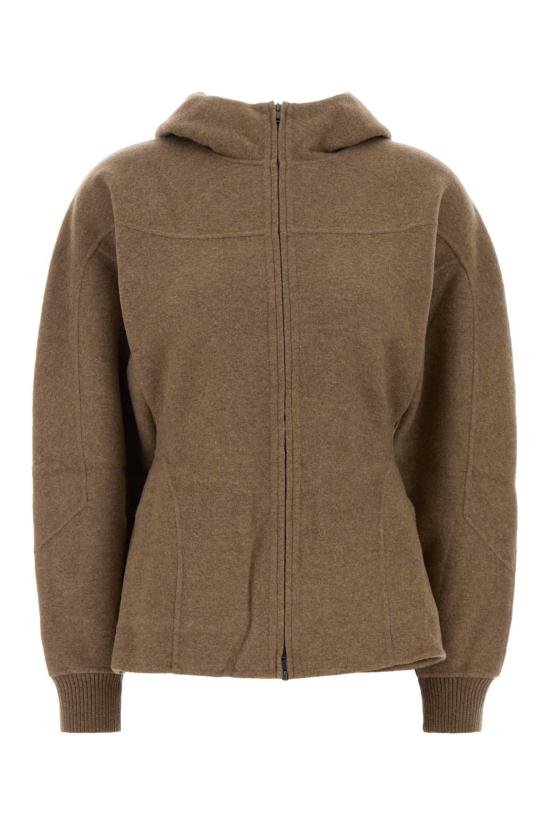 26FW 막스마라 후드 티셔츠 2621926013600 001 Camel