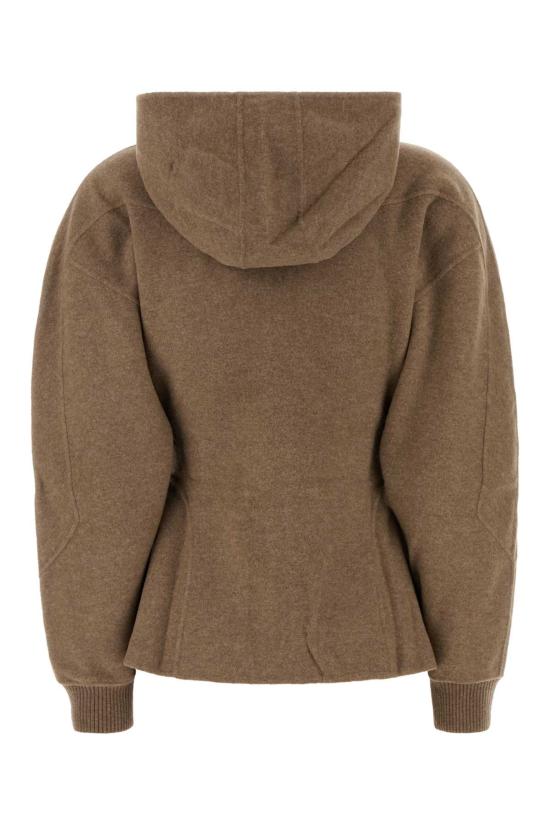26FW 막스마라 후드 티셔츠 2621926013600 001 Camel - MAX MARA