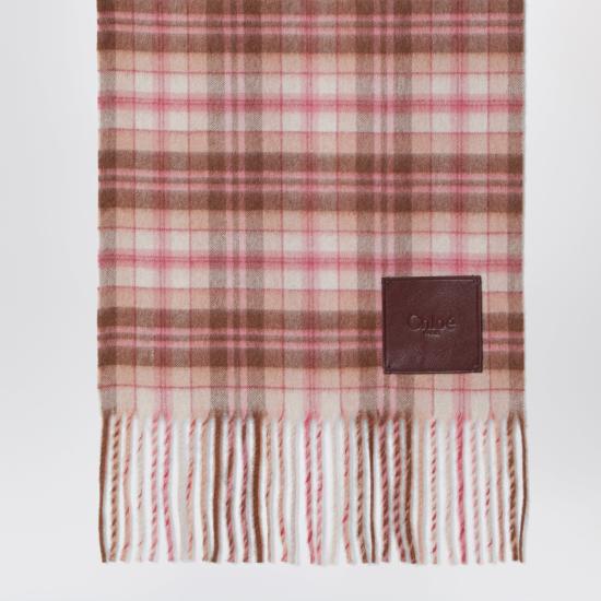 26FW 끌로에 머플러/스카프 CH26WTS05WS1 Pink - CHLOE