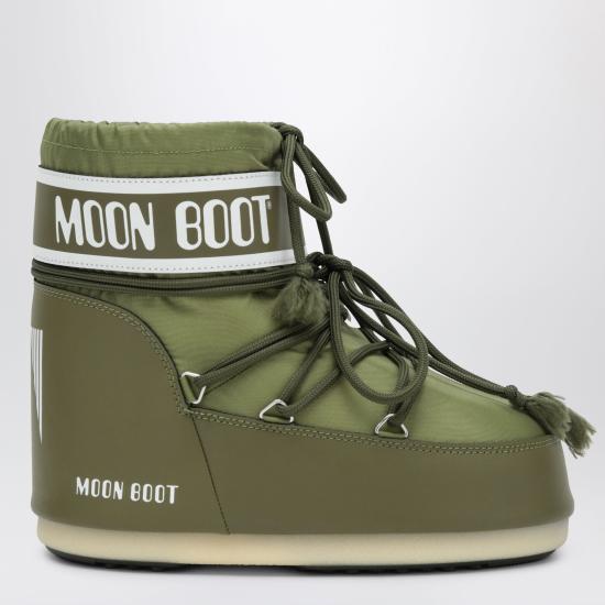 26FW 문부츠 아이콘 나일론 로우 부츠 80D1409340NY Green