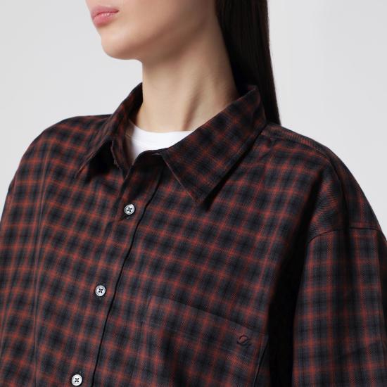 26FW 던스트 셔츠 UDSH6C104PL Brown - DUNST