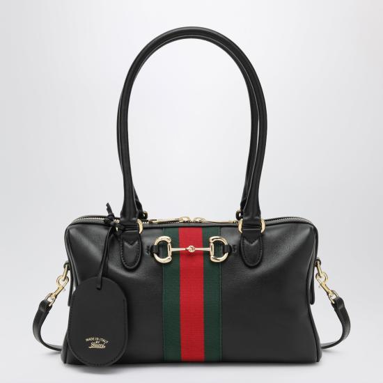 26FW 구찌 보르세토 미디엄 가방 866732AAGIQ Black