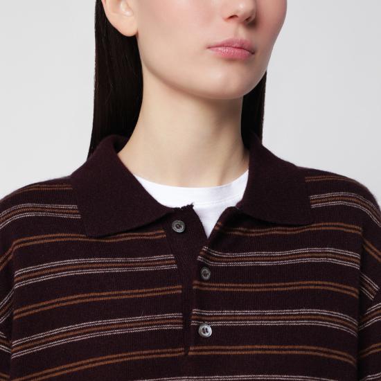 26FW 던스트 폴로 티셔츠 UDSW6C115DNY Brown - DUNST