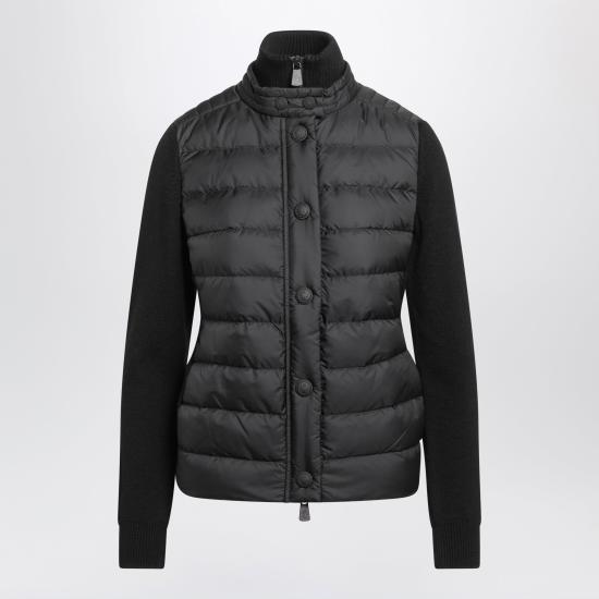 26FW 몽클레어 긴팔 티셔츠 9B00011A9462 Black