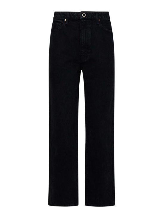  케이트 스트레이트 팬츠 1071091W913091 BLACK