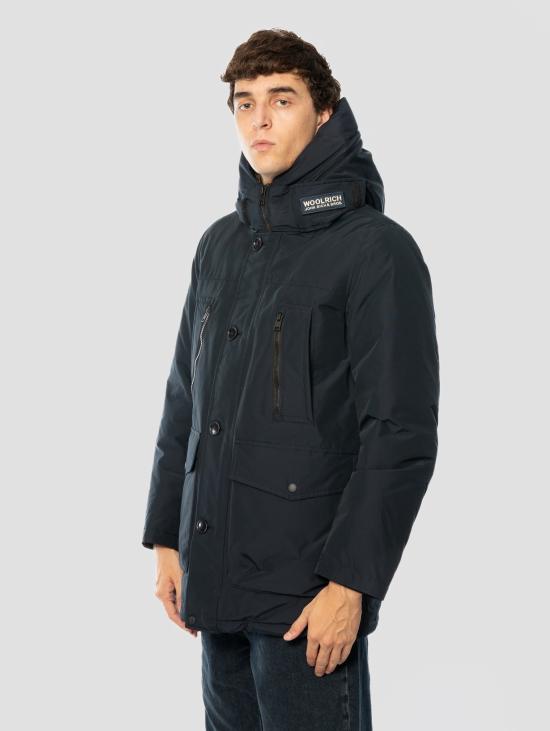 26FW 울리치 패딩 라마 클로스 에볼루션 블루 파카 아틱 - WOOLRICH