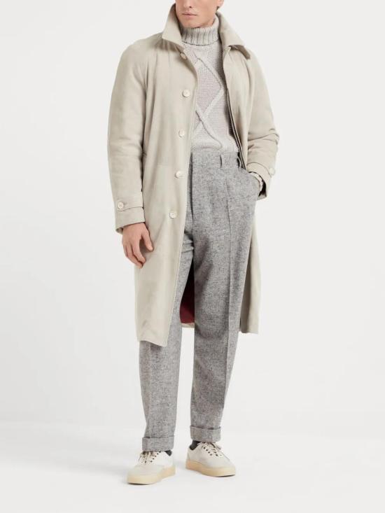  브루넬로 쿠치넬리 코트 i230422 BEIGE - BRUNELLO CUCINELLI