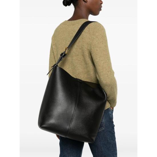 26FW 쉐르 토트백 SEM1375 SAUDADE NOIR BLACK - SOEUR