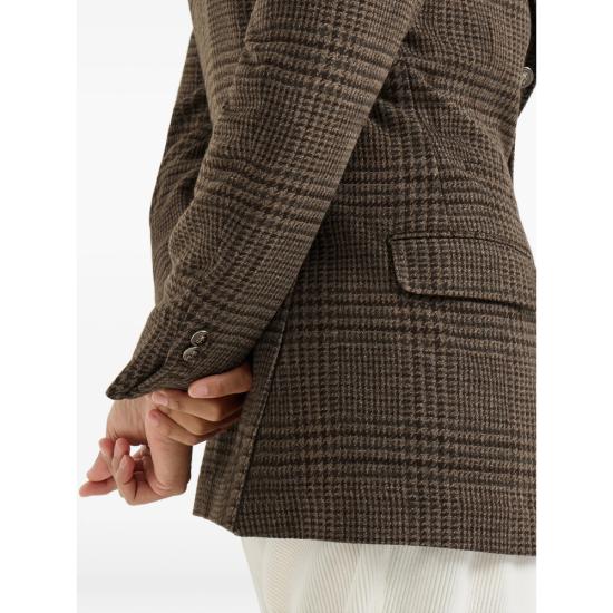 26FW 브루넬로 쿠치넬리 수트 자켓 MV4668BTC7 C016 BROWN BLACK - BRUNELLO CUCINELLI