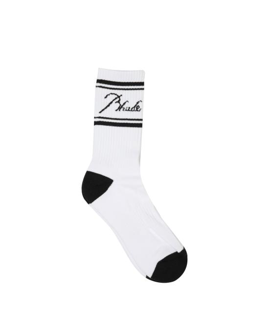 26FW 루드 양말 RHFW26SO06884 0972 BIANCO NERO
