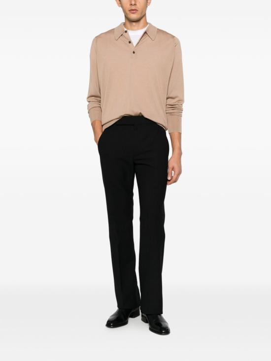 26FW 존스메들리 폴로 티셔츠 DORSET TOASTED ALMOND - JOHN SMEDLEY