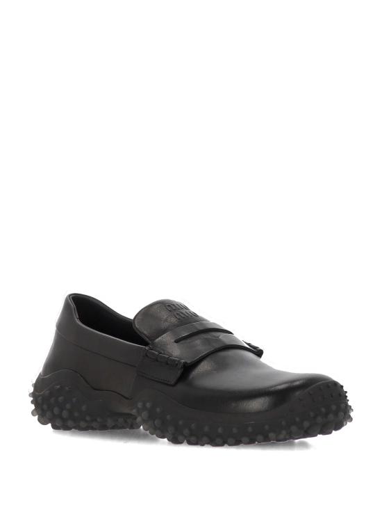 26FW 미우미우 로퍼 5S814EF A045 5ODF0002 BLACK - MIU MIU