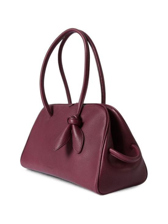 26FW 자크뮈스 투리스모 소프트 볼링백 BAU00417AC03A03 490 BURGUNDY - JACQUEMUS