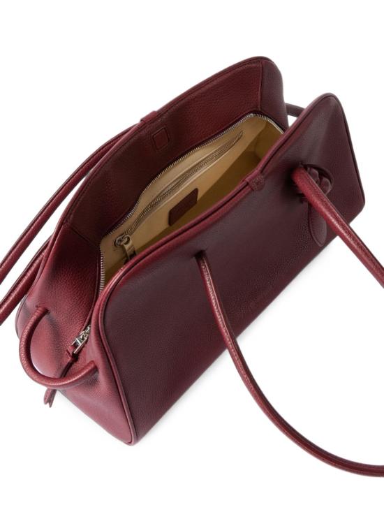 26FW 자크뮈스 투리스모 소프트 볼링백 BAU00417AC03A03 490 BURGUNDY - JACQUEMUS