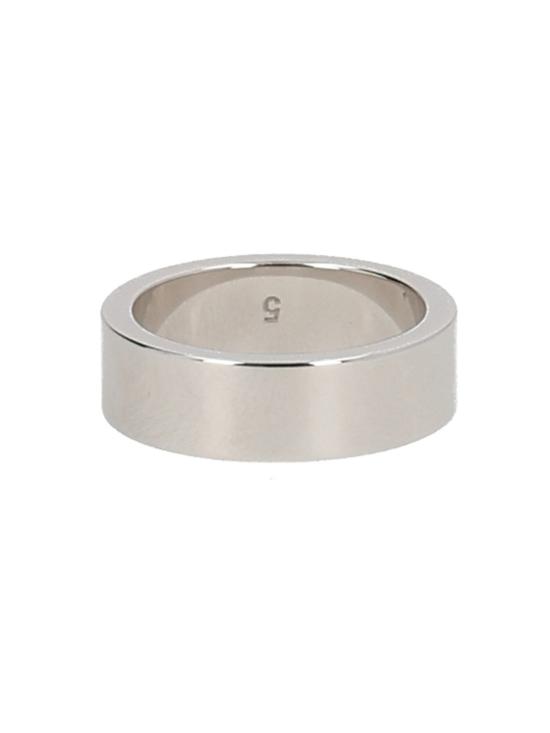  마르지엘라 반지 메종  로고 링 그레이 - MAISON MARGIELA