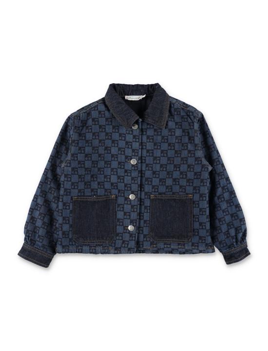 26FW [키즈] 봉쁘앙 캐주얼 자켓 W06GJAW00003 617 DENIM PRINTS