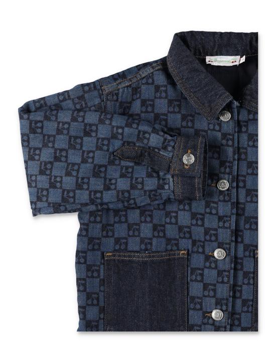 26FW [키즈] 봉쁘앙 캐주얼 자켓 W06GJAW00003 617 DENIM PRINTS - BONPOINT