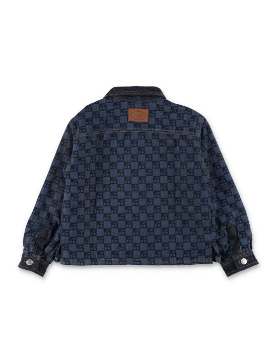 26FW [키즈] 봉쁘앙 캐주얼 자켓 W06GJAW00003 617 DENIM PRINTS - BONPOINT