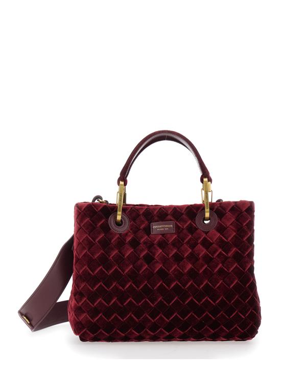 26FW 엠포리오 아르마니 토트백 EW000361AF28253UA318 Bordeaux