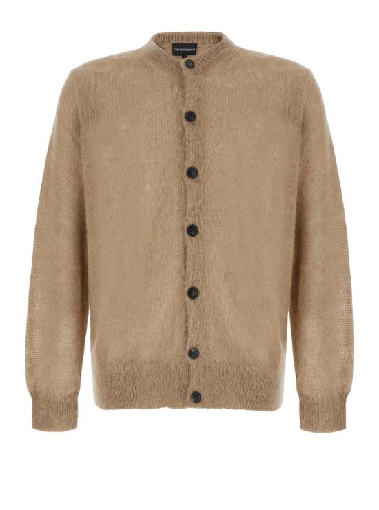 26FW 엠포리오 아르마니 긴팔 티셔츠 EM007876AF31153U6073 Beige