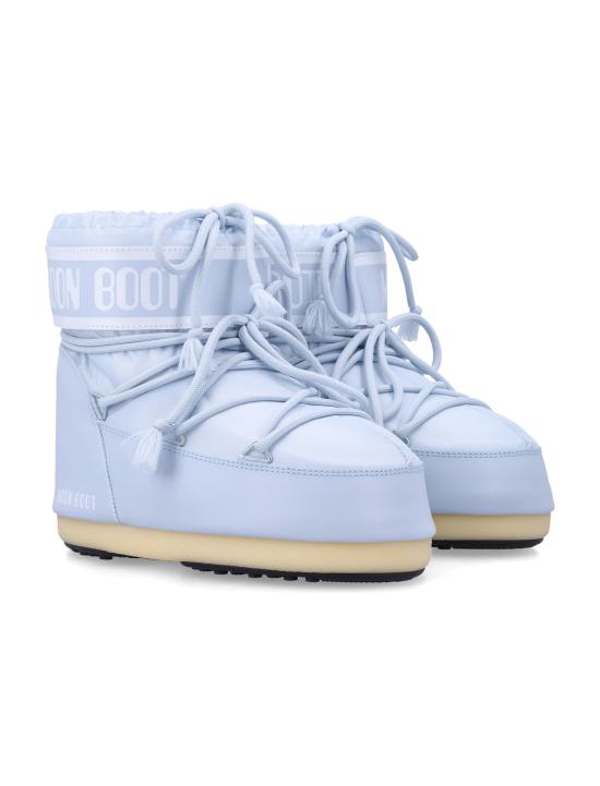 26FW [키즈] 문부츠 아이콘 나일론 로우 부츠 80D1409340K K014 BLUE - MOON BOOT