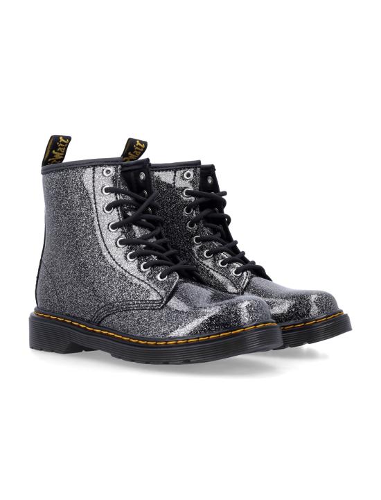 26FW [키즈] 닥터마틴 미들 부츠 41436001 BLACK BLACK GLITTER - DR.MARTENS