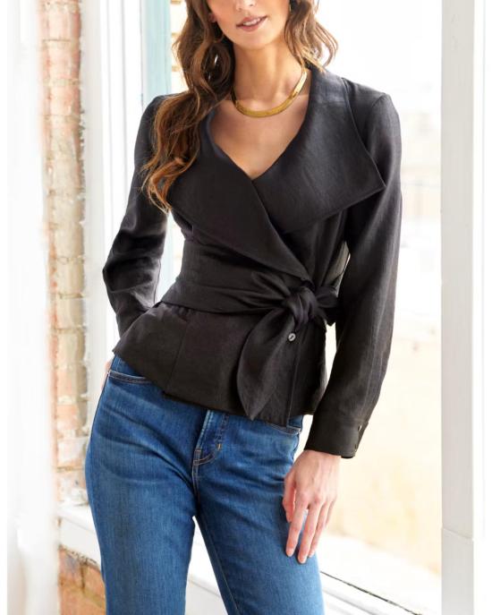  핀리 탑 3839106MBLK BLACK - FINLEY