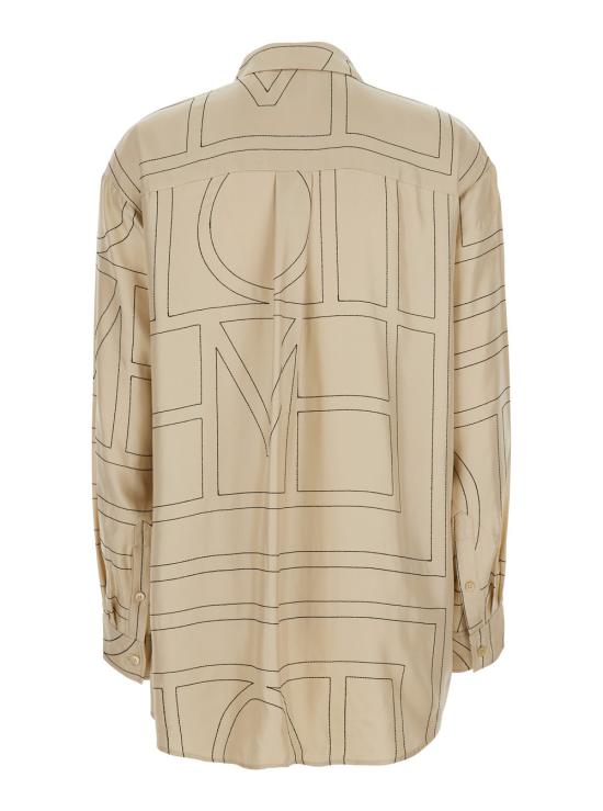 26FW 토템 셔츠 263WRT0480FB0704 WHITE - TOTEME