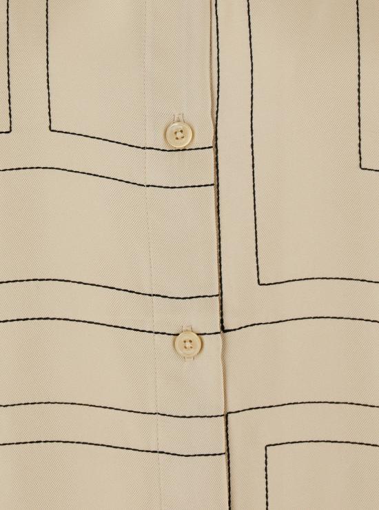26FW 토템 셔츠 263WRT0480FB0704 WHITE - TOTEME