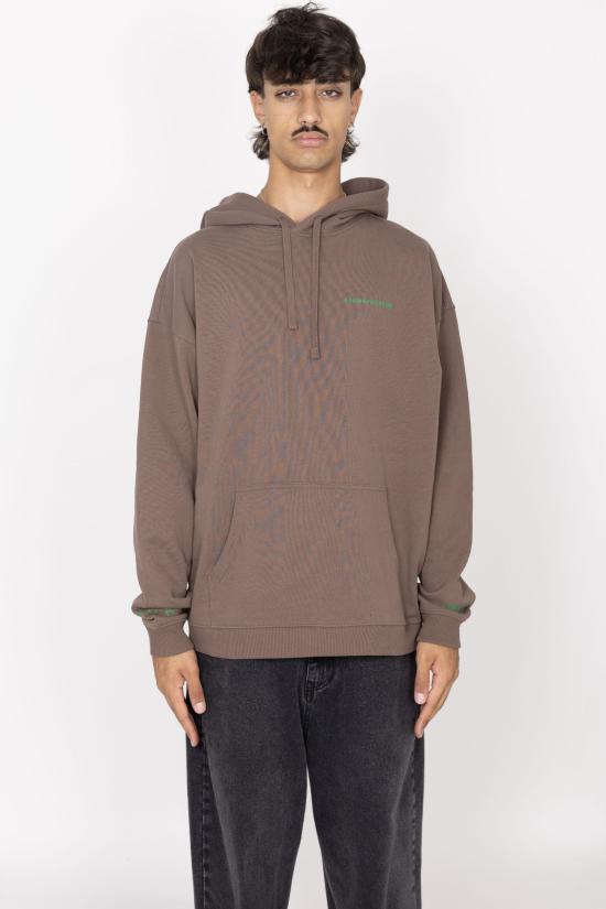 26FW 11:11 L.U.C.K. 긴팔 티셔츠 GER HO MO MOCHA Brown