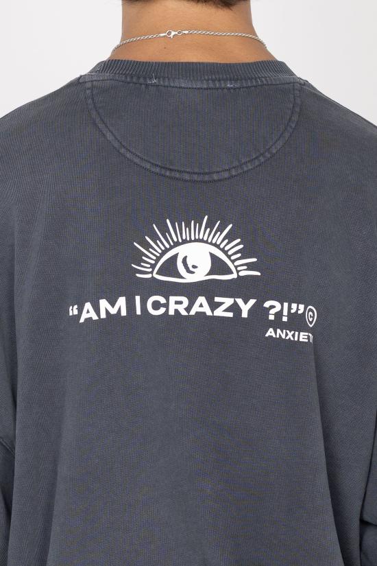 26FW 11:11 L.U.C.K. 긴팔 티셔츠 ANX SW GBR G DYED BLACK ROCK - 11:11 L.U.C.K.