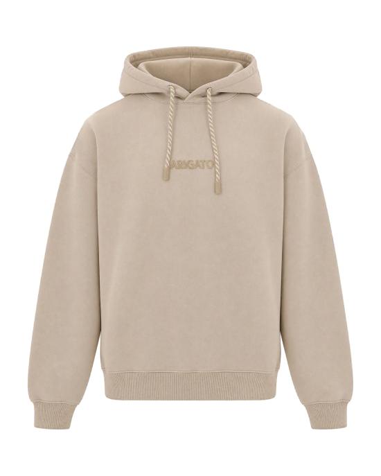 26FW 악셀 아리가토 후드 티셔츠 A4224001 BEIGE