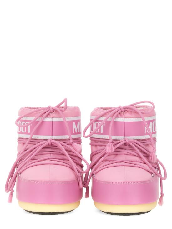 26FW 문부츠 아이콘 나일론 로우 부츠 80D1409340 J001 PINK - MOON BOOT