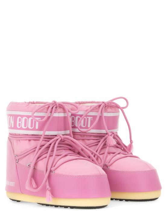 26FW 문부츠 아이콘 나일론 로우 부츠 80D1409340 J001 PINK - MOON BOOT