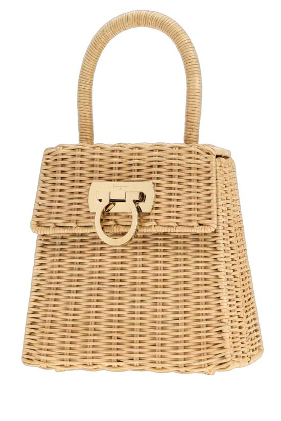 26FW 살바토레 페라가모 토트백 216176793846 NATURALENERO BEIGE - SALVATORE FERRAGAMO