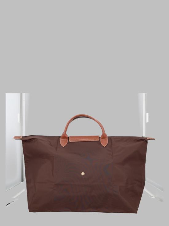  롱샴 캐리어 르 플리아쥬 오리지널 트래블 백 브라운 - LONGCHAMP