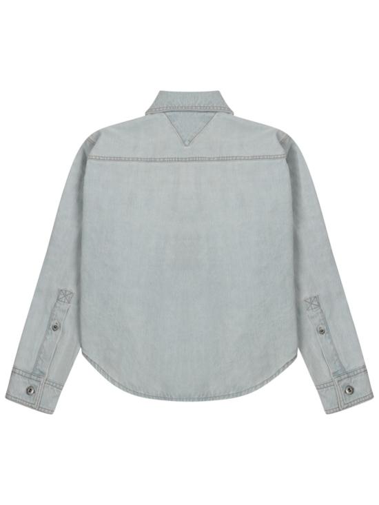  보테가베네타 탑 보테가 베네타 엑스트라 블리치 데님 셔츠 - BOTTEGA VENETA