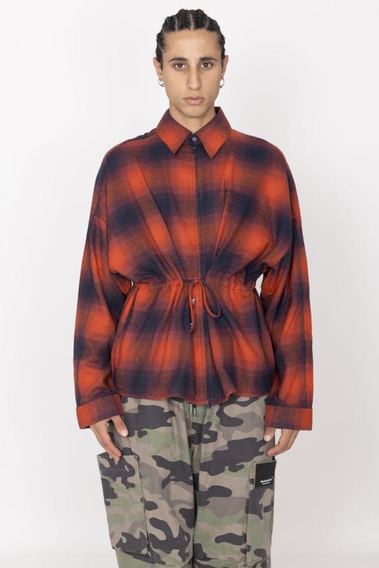 26FW 뉴 암스테르담 서프 어쏘시에이션 셔츠 2602013002 BLUE RED CHECK